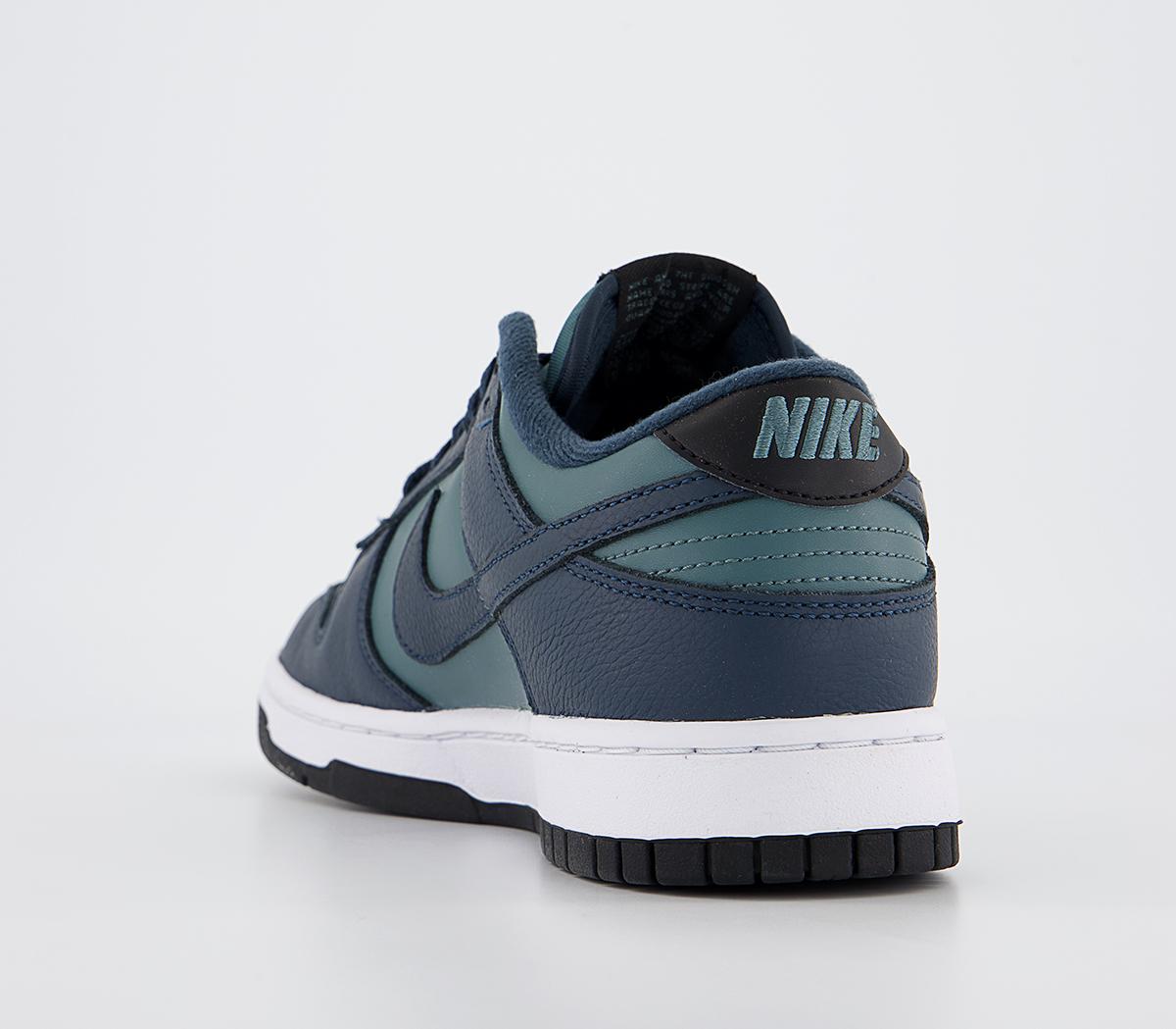 NikeDunk Low TrainersMineral Slate Armoury Navy Black White