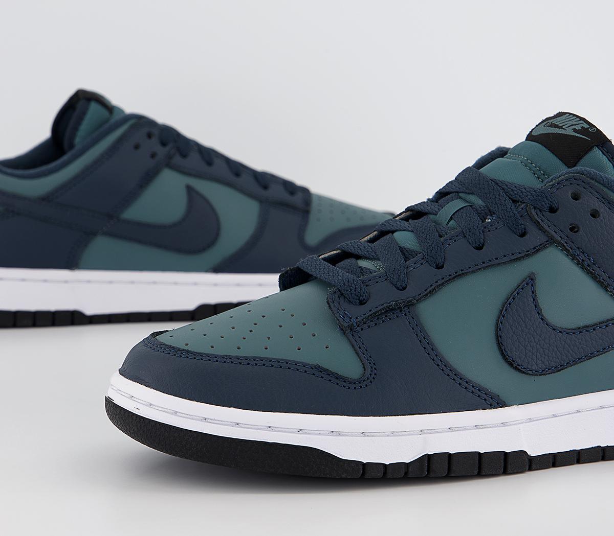 NikeDunk Low TrainersMineral Slate Armoury Navy Black White