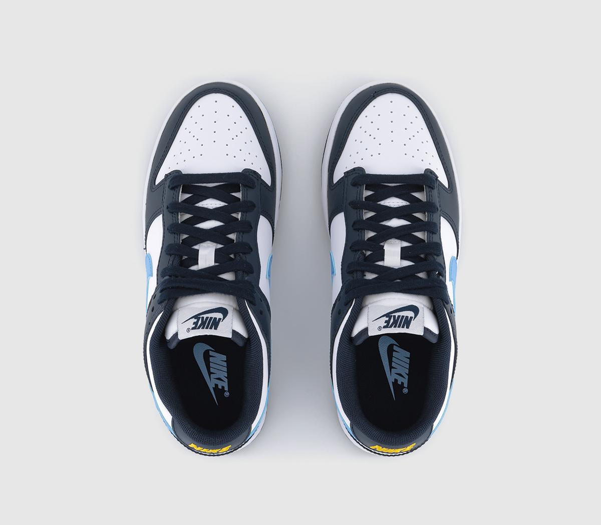 NikeDunk Low TrainersNavy Baby Blue