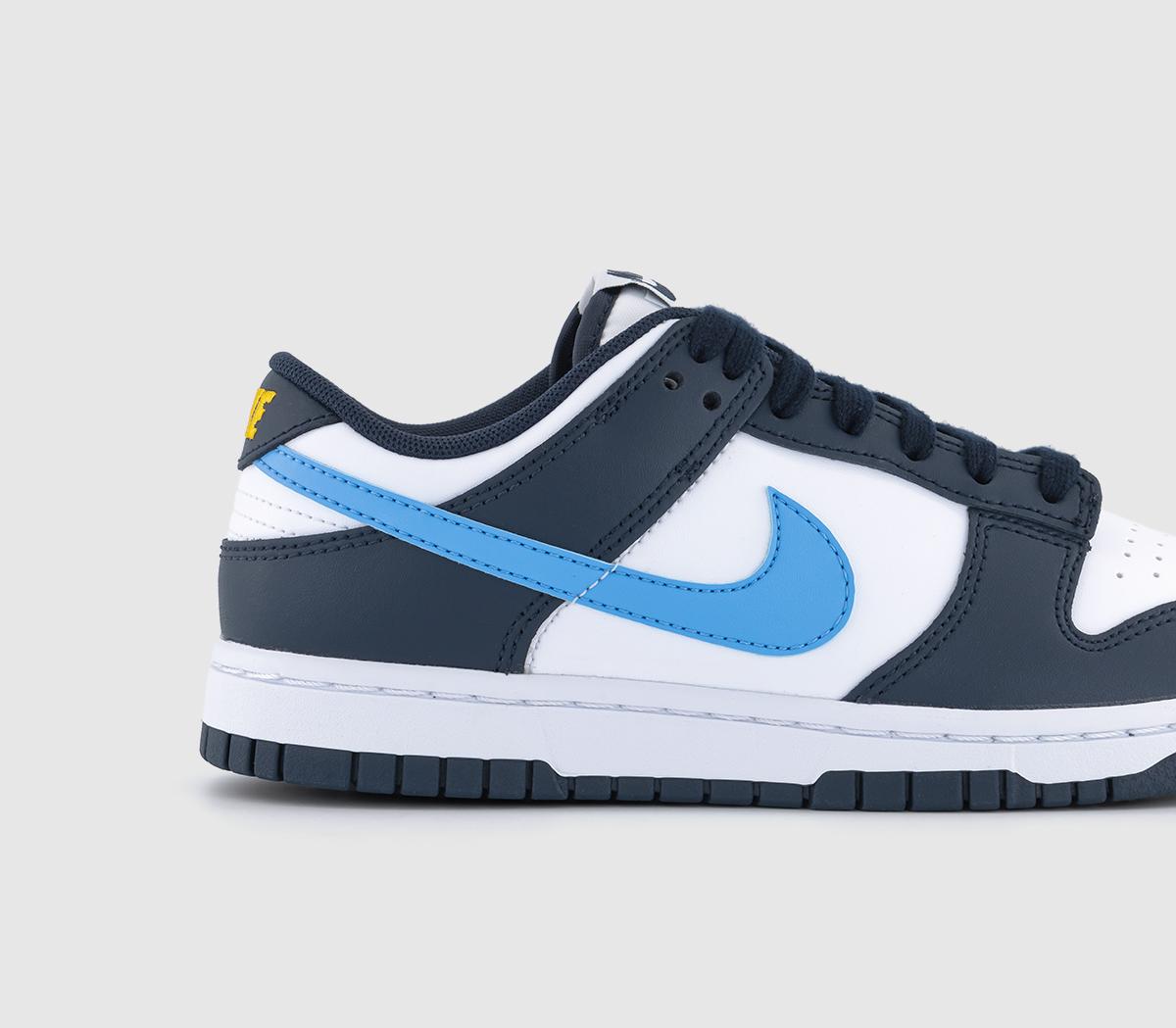 NikeDunk Low TrainersNavy Baby Blue