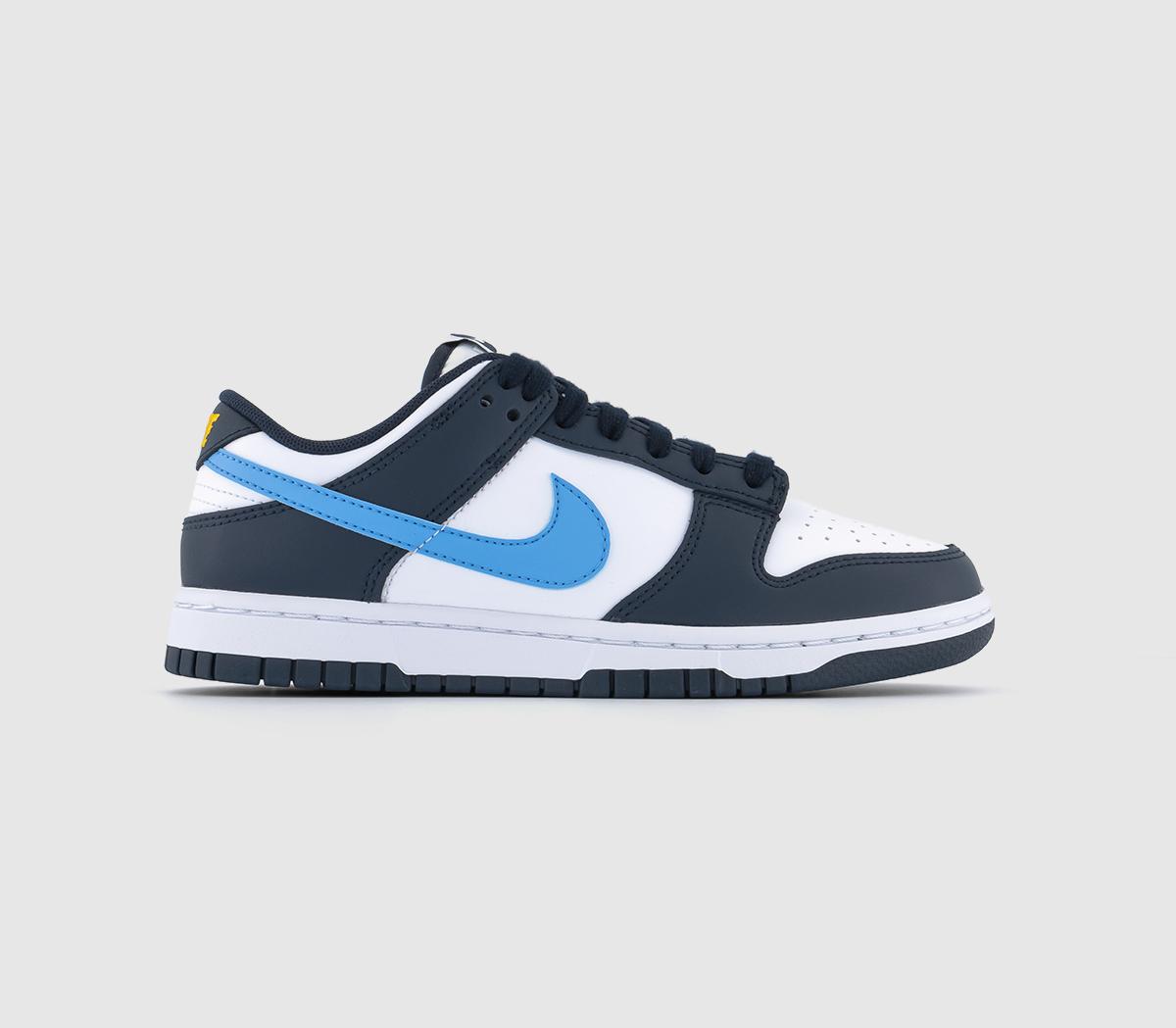 NikeDunk Low TrainersNavy Baby Blue