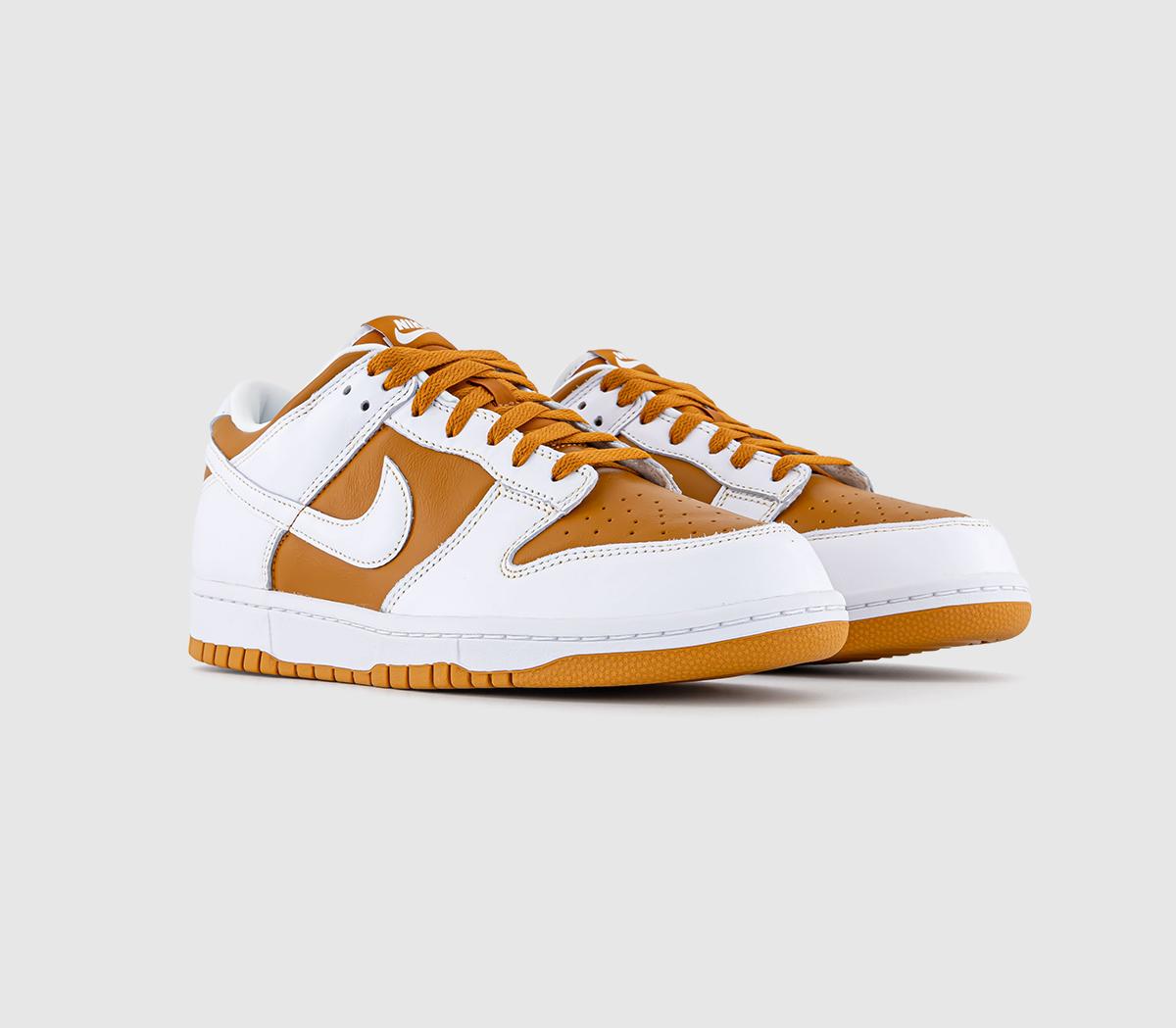 NikeDunk Low TrainersDark Curry White