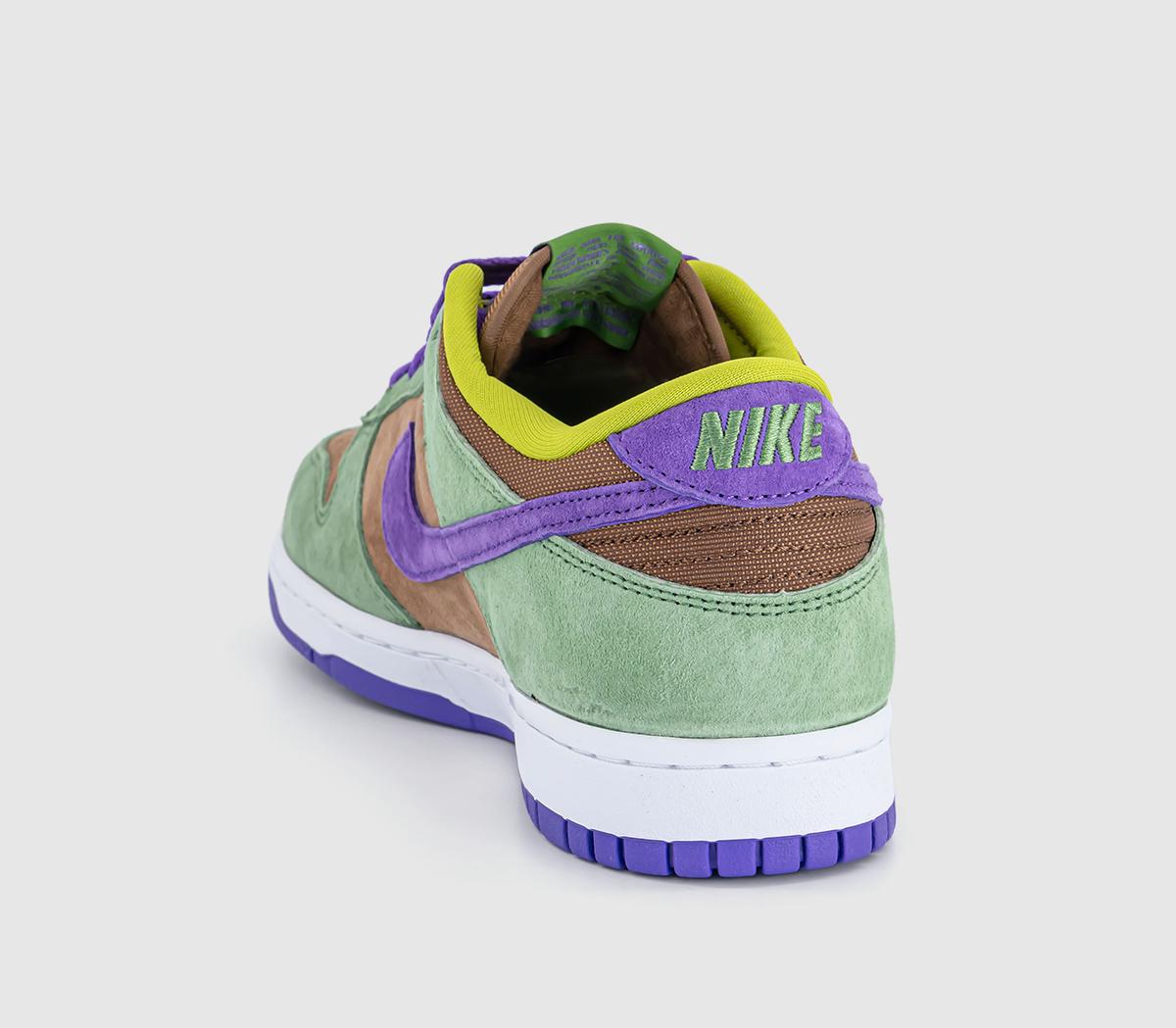 NikeDunk Low TrainersVeneer Deep Purple Autumn Green