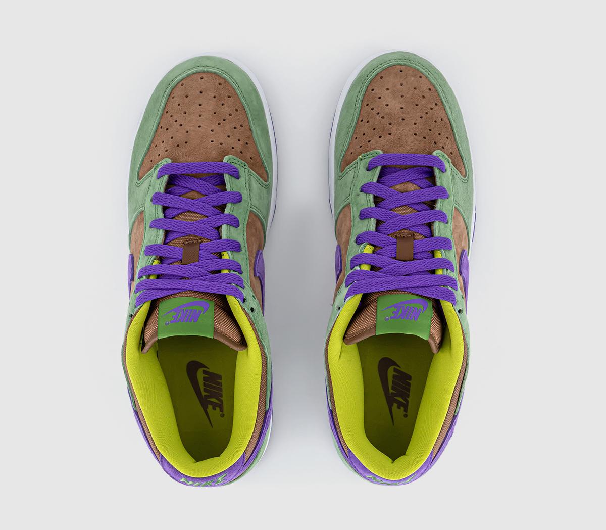 NikeDunk Low TrainersVeneer Deep Purple Autumn Green