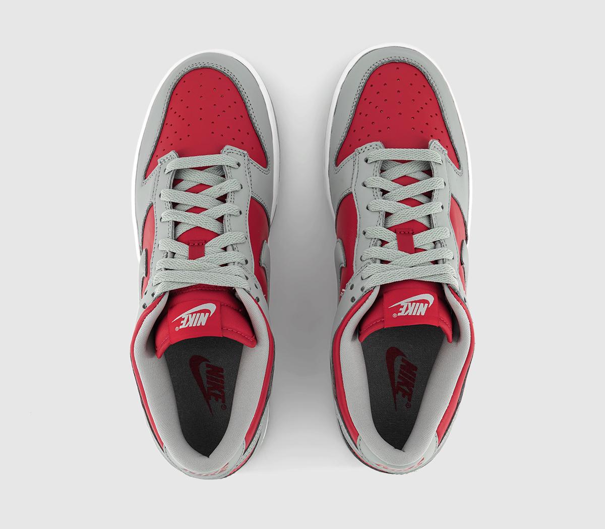 NikeDunk Low TrainersVarsity Red Silver White
