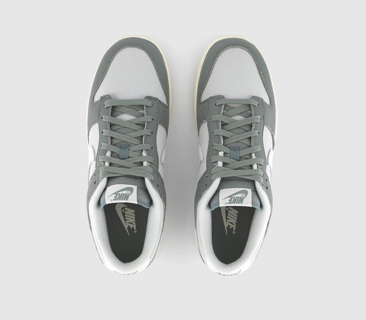 NikeDunk Low Trainers Mica Green Sail Photon Dust