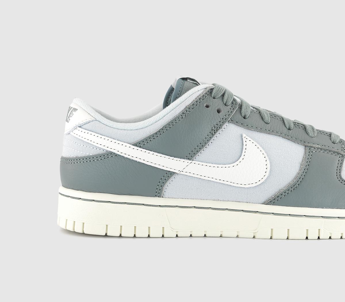 NikeDunk Low Trainers Mica Green Sail Photon Dust