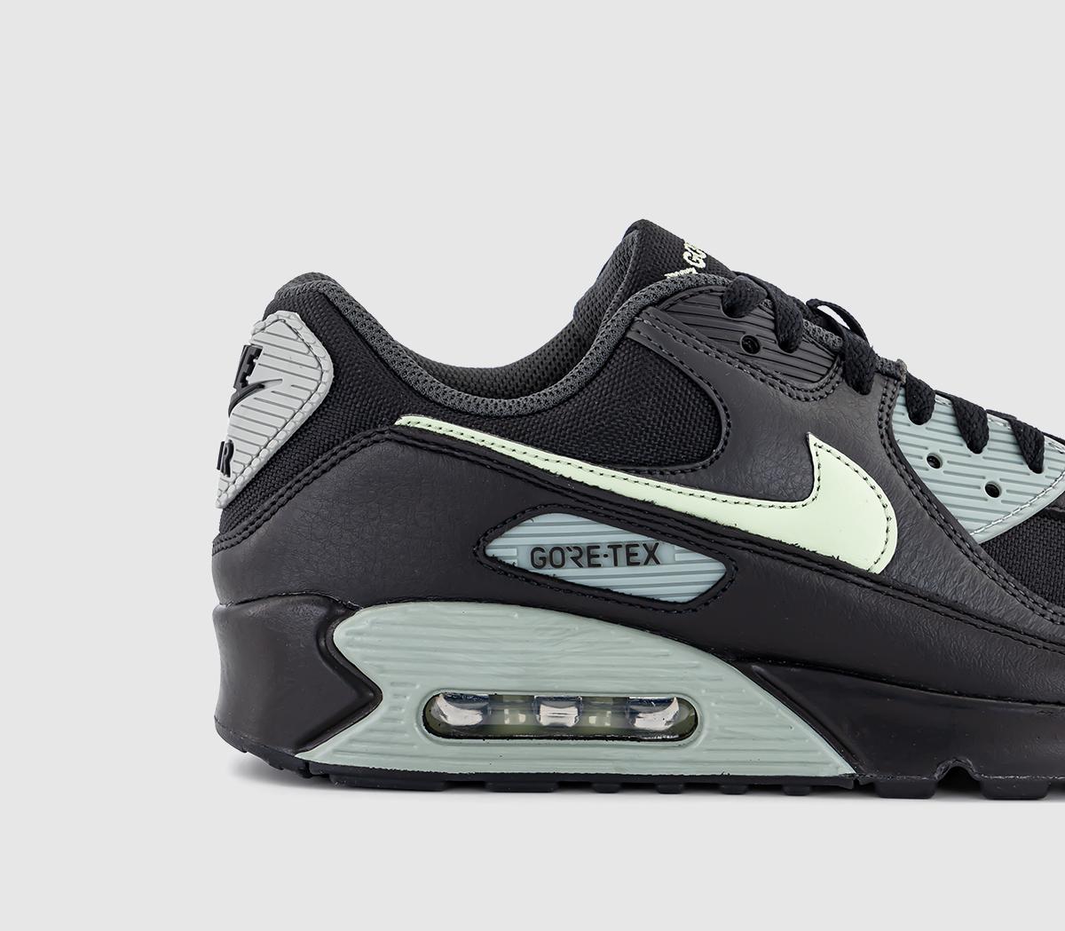 NikeAir Max 90 GORE-TEX TrainersGtx Black Honeydew Anthracite Mica Green