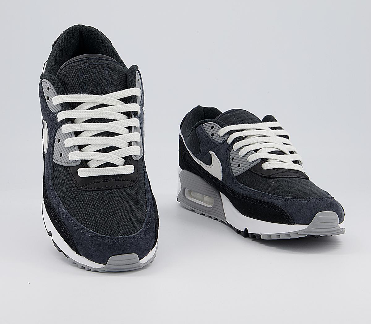 Nike Air Max 90 Trainers Nike Air Max 90 Trainers Off Noir Summit White Black