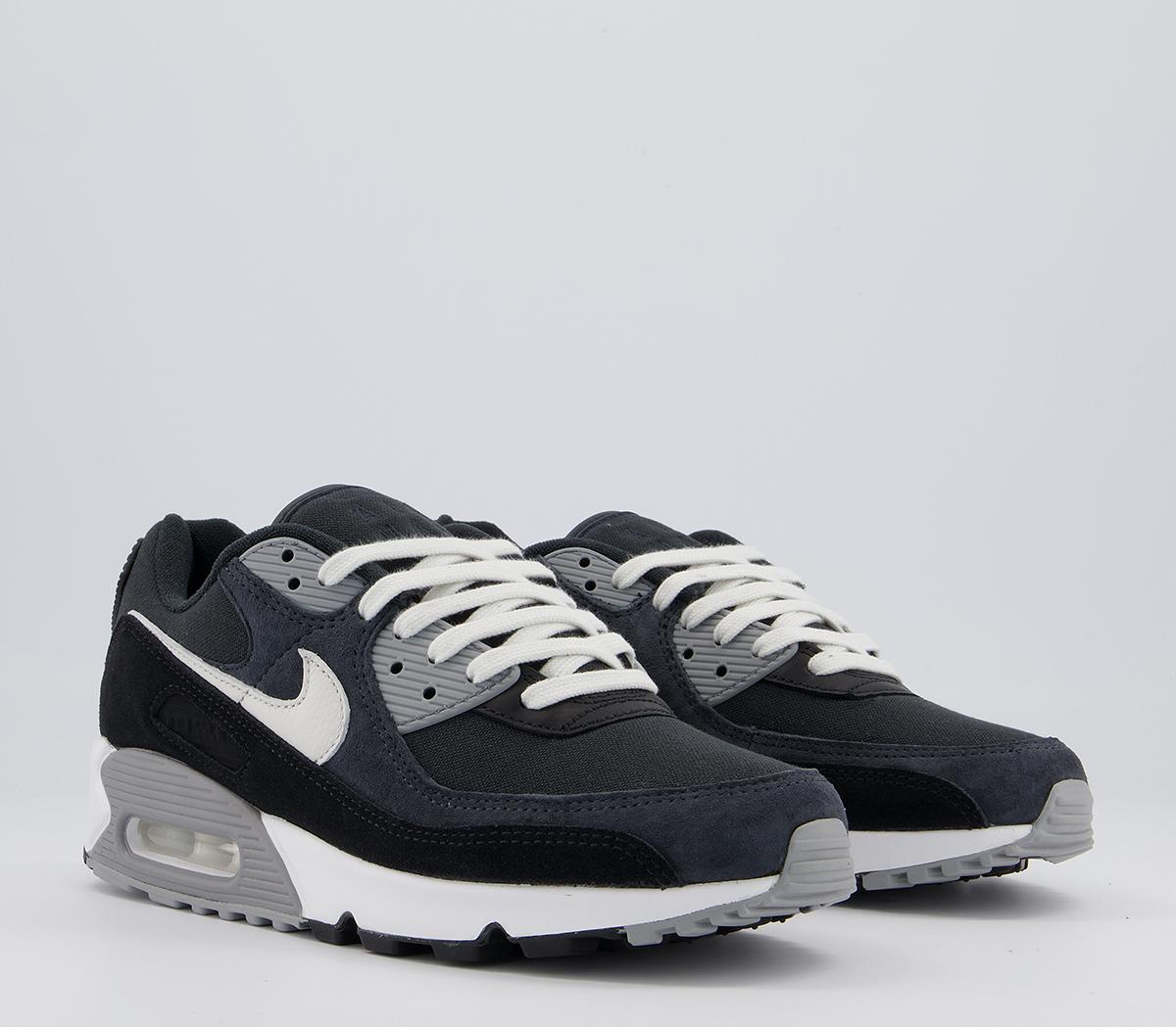 Nike Air Max 90 Trainers Nike Air Max 90 Trainers Off Noir Summit White Black