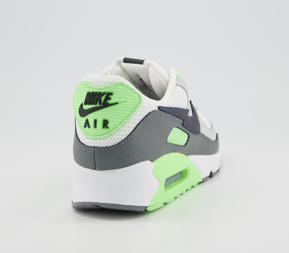 nike air max 90 lime glow