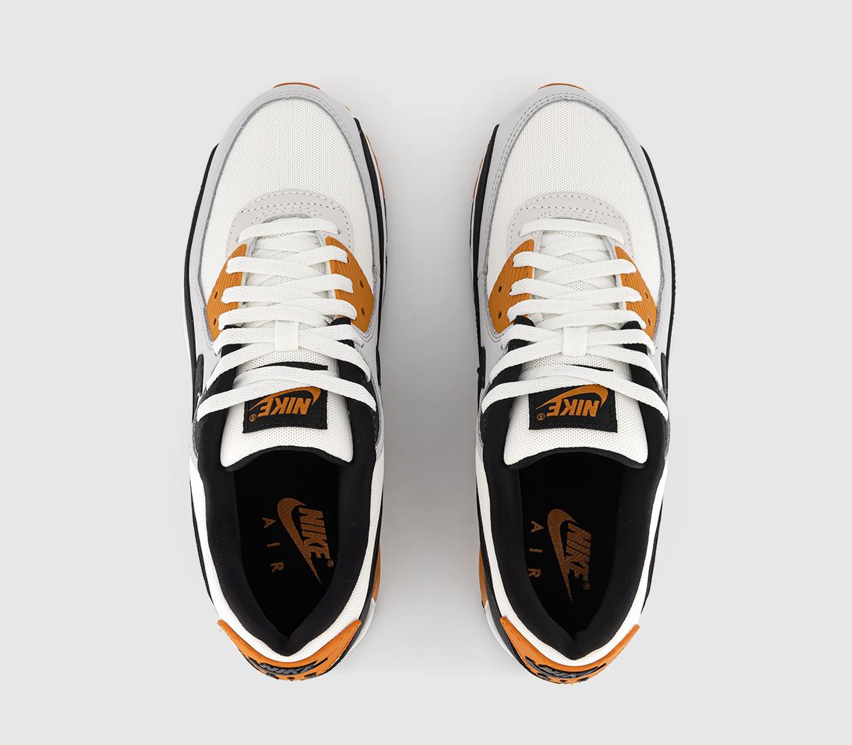 NikeAir Max 90 TrainersPure Platinum Summit White Black Monarch