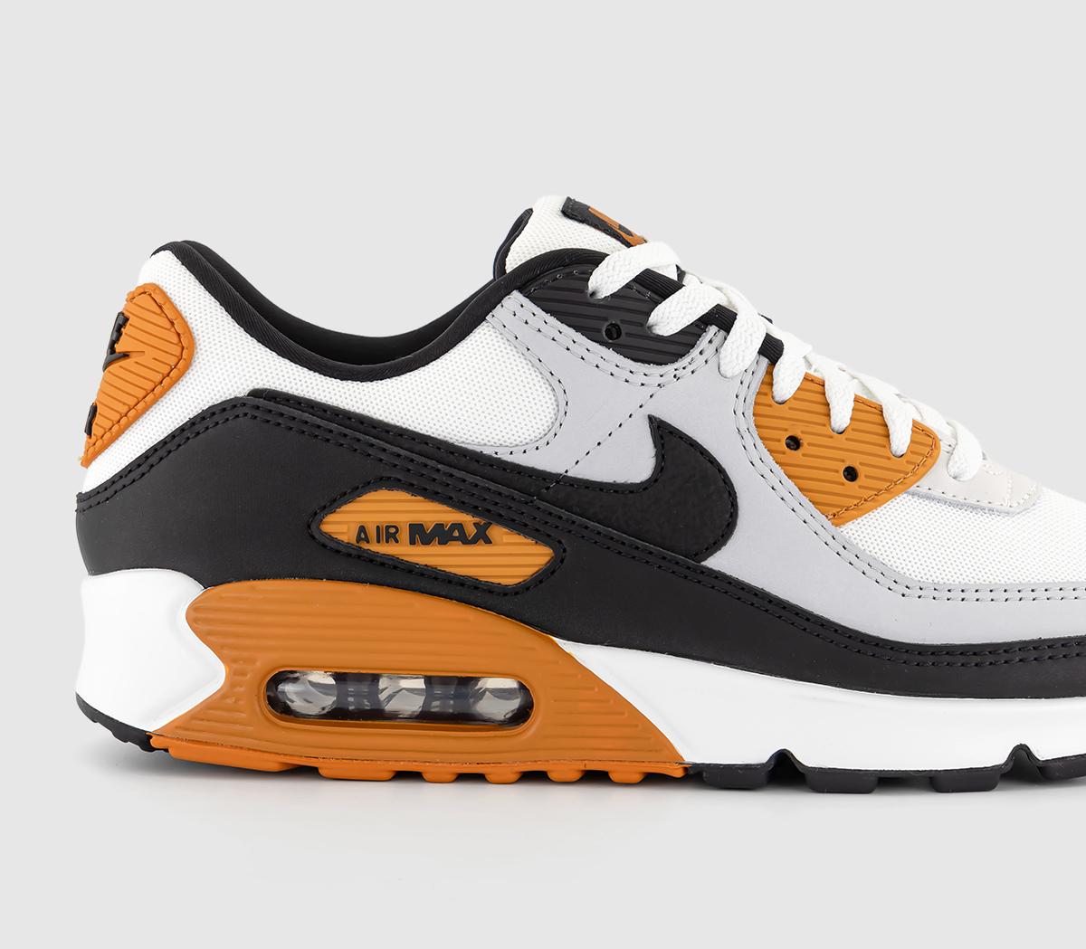 NikeAir Max 90 TrainersPure Platinum Summit White Black Monarch