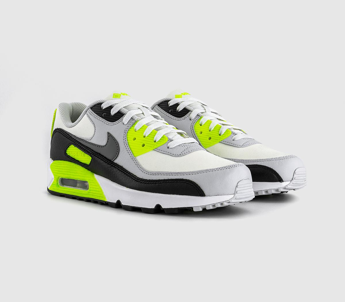 NikeAir Max 90 Trainers NikeAir Max 90 TrainersSummit White Cool Greyvoltblack