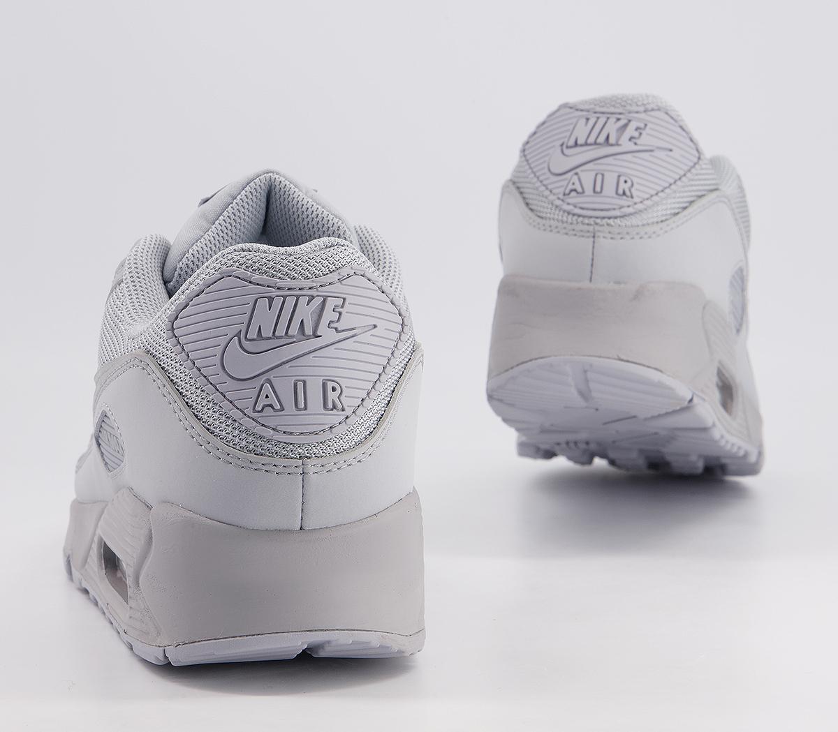 Nike Air Max 90 Trainers Nike Air Max 90 Trainers Wolf Grey Wolf Grey Black