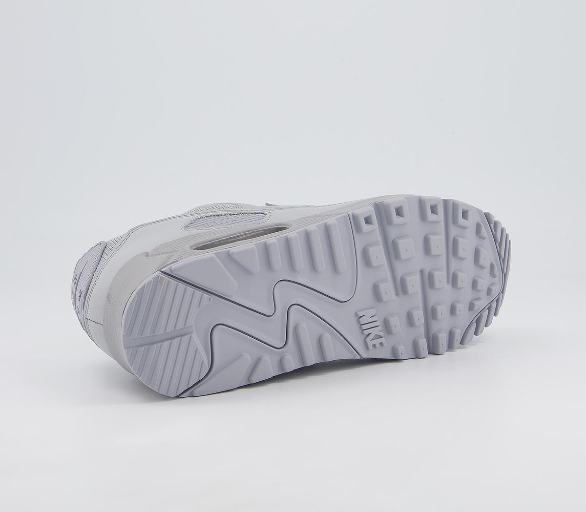 Nike Air Max 90 Trainers Nike Air Max 90 Trainers Wolf Grey Wolf Grey Black