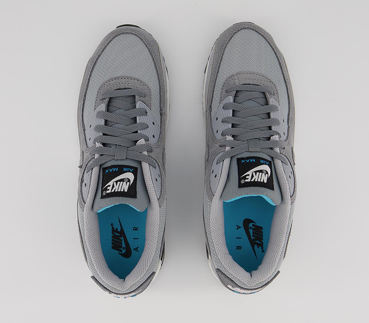 Nike Air Max 90 Trainers Nike Air Max 90 Trainers Wolf Grey Cool Grey Summit White