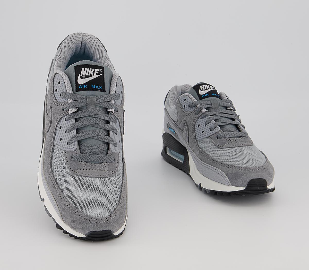 Nike Air Max 90 Trainers Nike Air Max 90 Trainers Wolf Grey Cool Grey Summit White