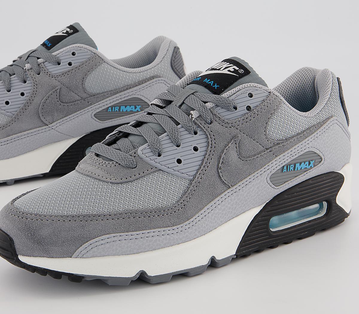 Nike Air Max 90 Trainers Nike Air Max 90 Trainers Wolf Grey Cool Grey Summit White
