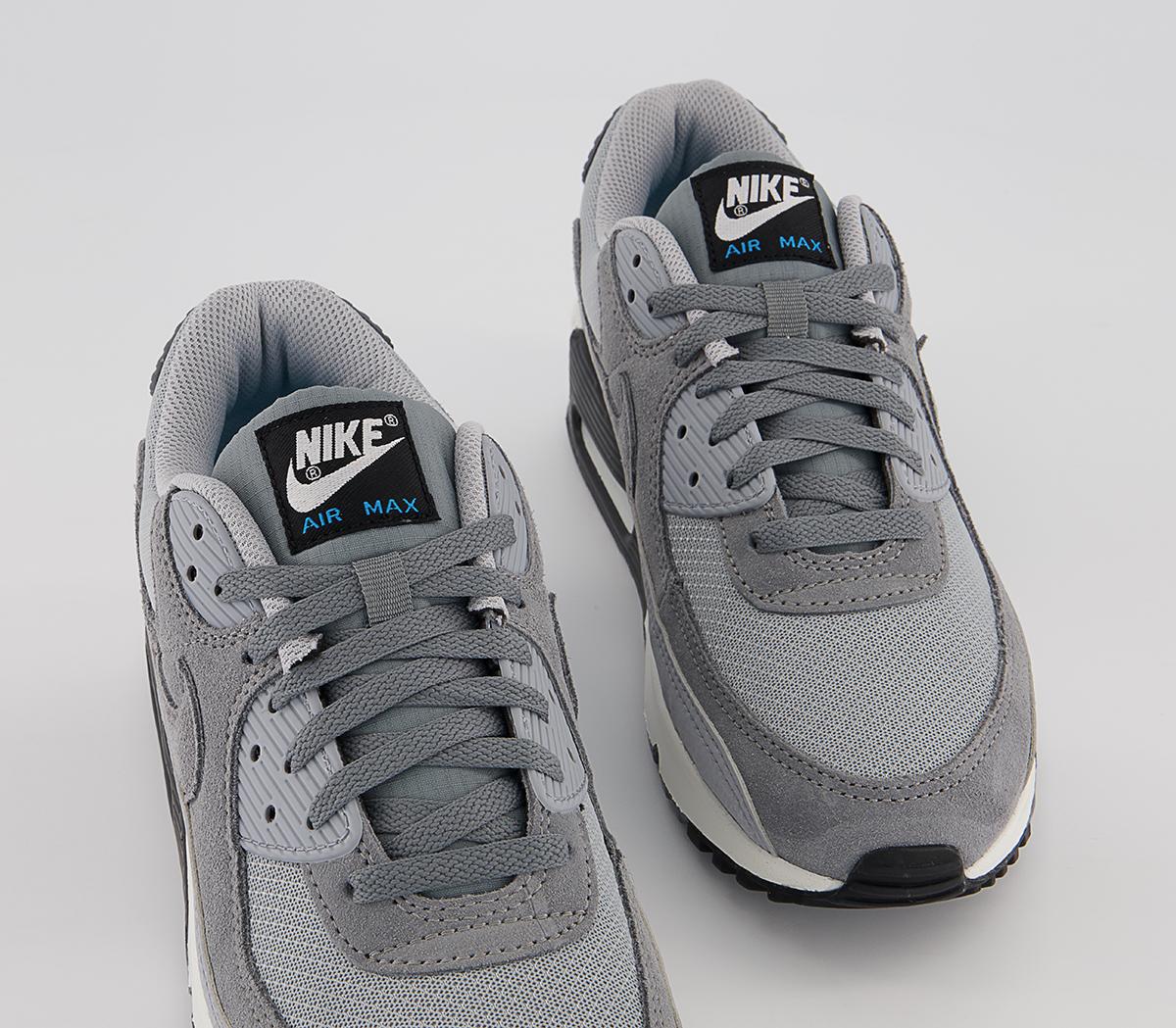 Nike Air Max 90 Trainers Nike Air Max 90 Trainers Wolf Grey Cool Grey Summit White