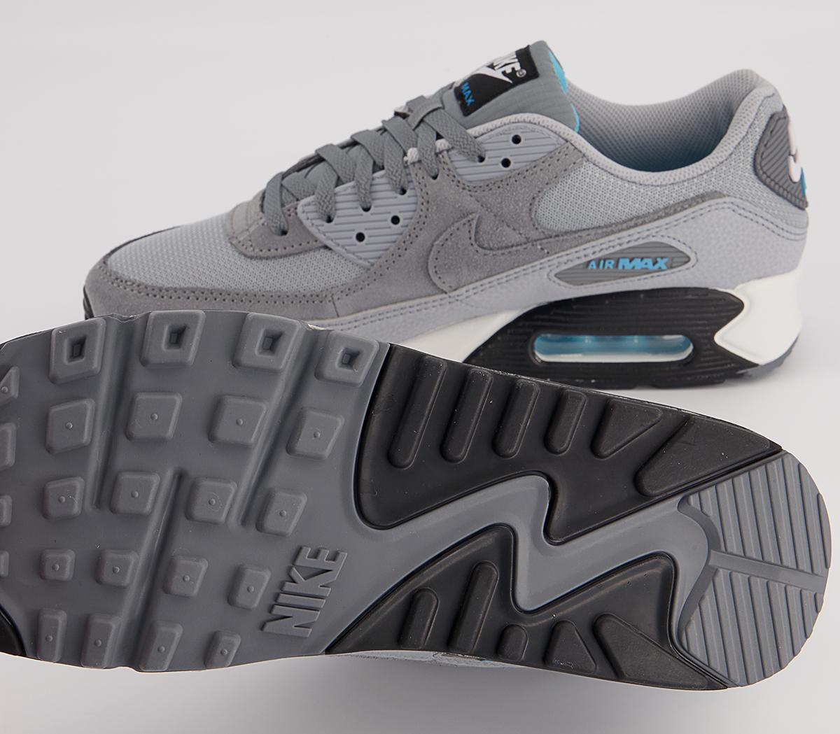 Nike Air Max 90 Trainers Nike Air Max 90 Trainers Wolf Grey Cool Grey Summit White