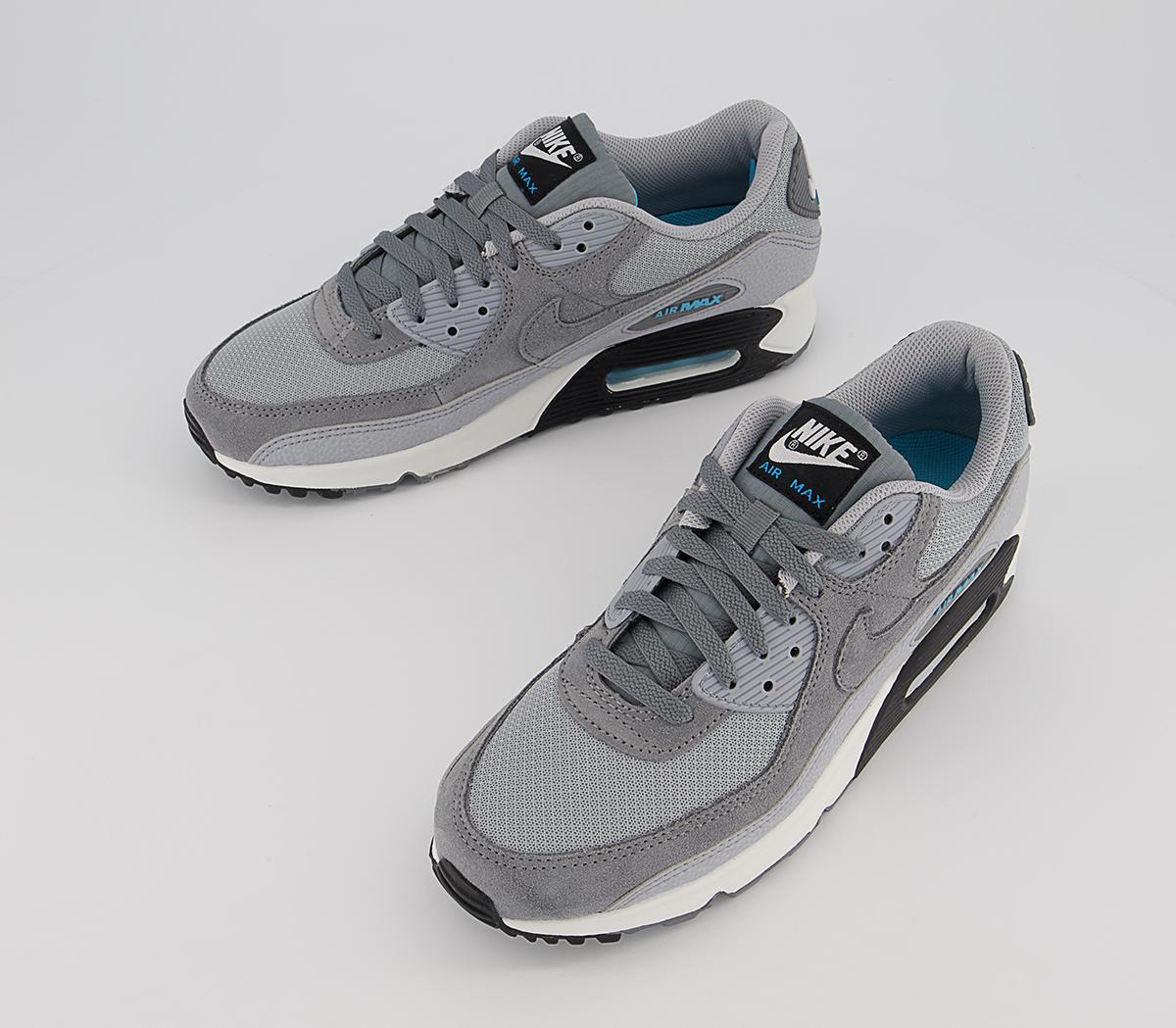 Nike Air Max 90 Trainers Nike Air Max 90 Trainers Wolf Grey Cool Grey Summit White