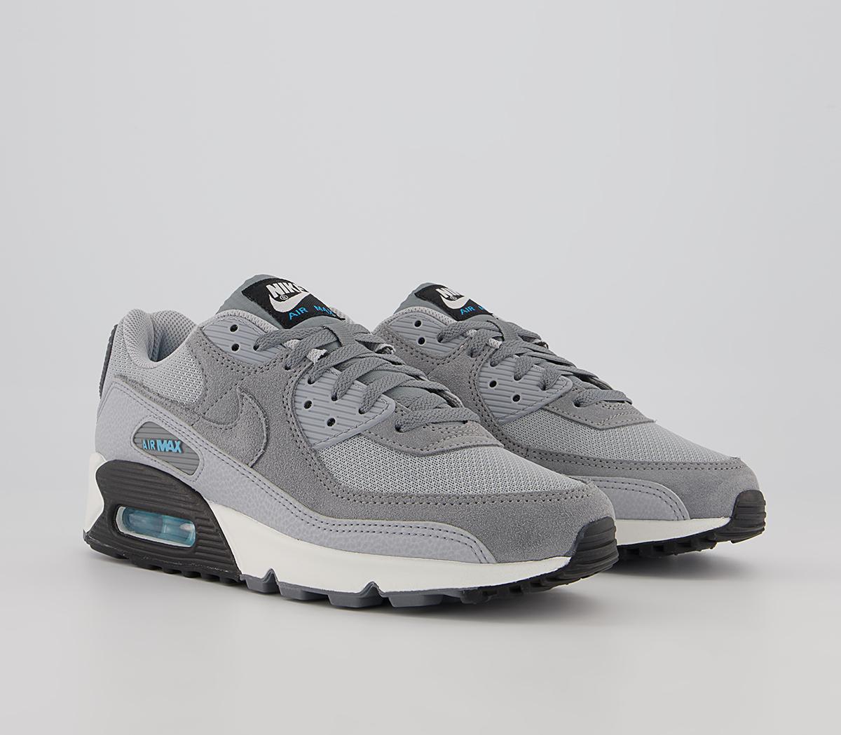 Nike Air Max 90 Trainers Nike Air Max 90 Trainers Wolf Grey Cool Grey Summit White
