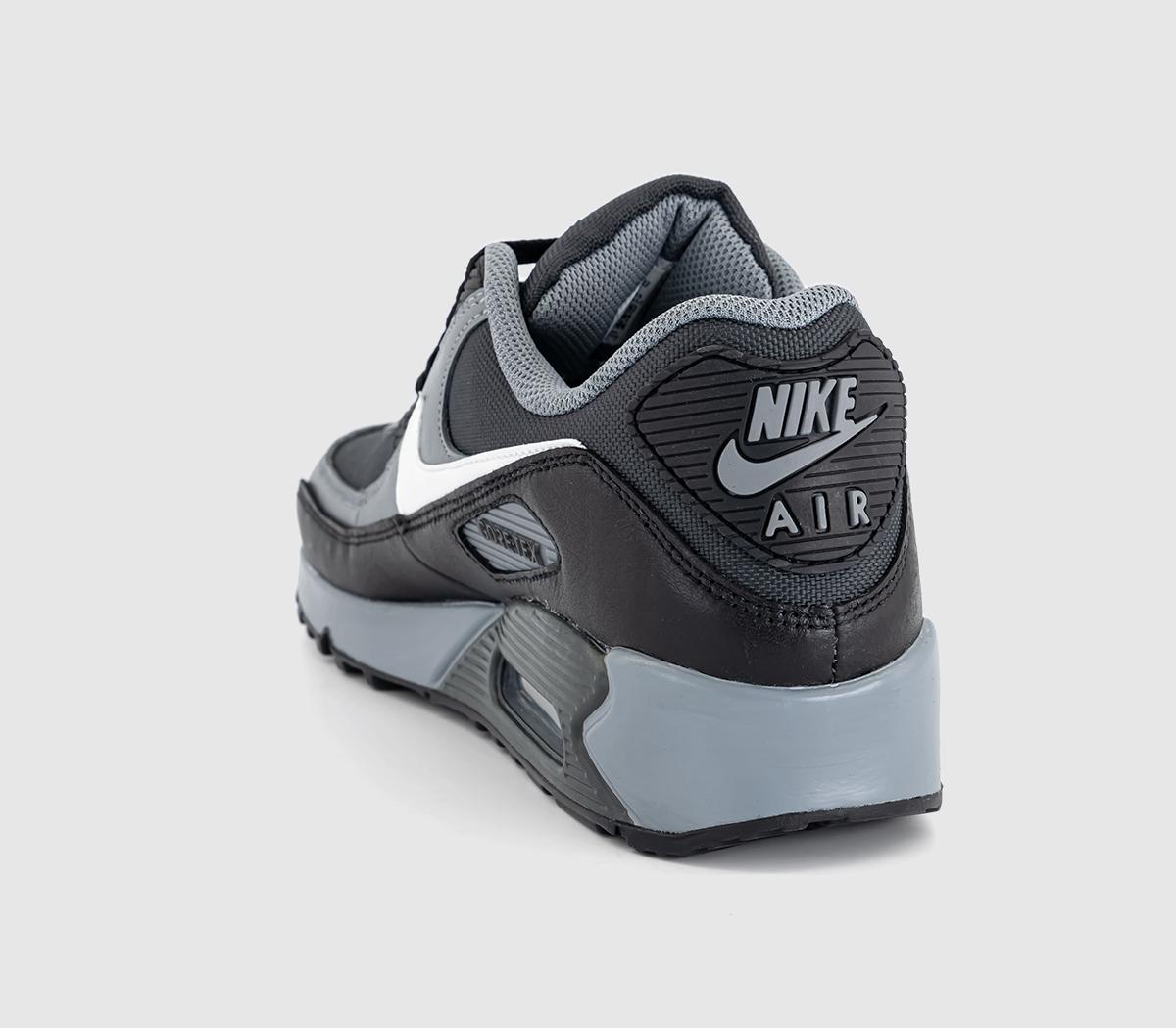 NikeAir Max 90 GORE-TEX Trainers NikeAir Max 90 GORE-TEX TrainersGore Tex Dark Smoke Grey Summit White