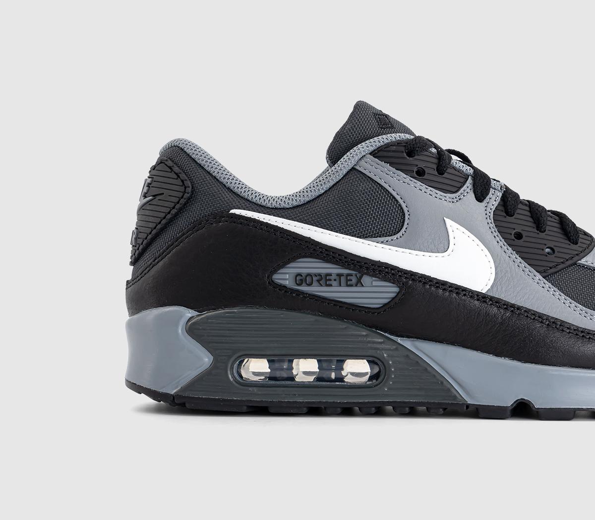 NikeAir Max 90 GORE-TEX Trainers NikeAir Max 90 GORE-TEX TrainersGore Tex Dark Smoke Grey Summit White