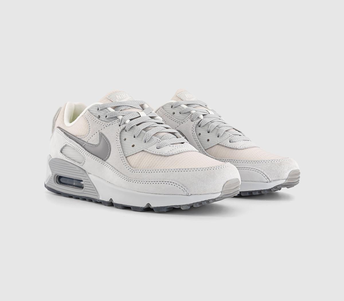 NikeAir Max 90 TrainersPhoton Dust Lt Smoke Grey Phantom Smoke Grey Anth