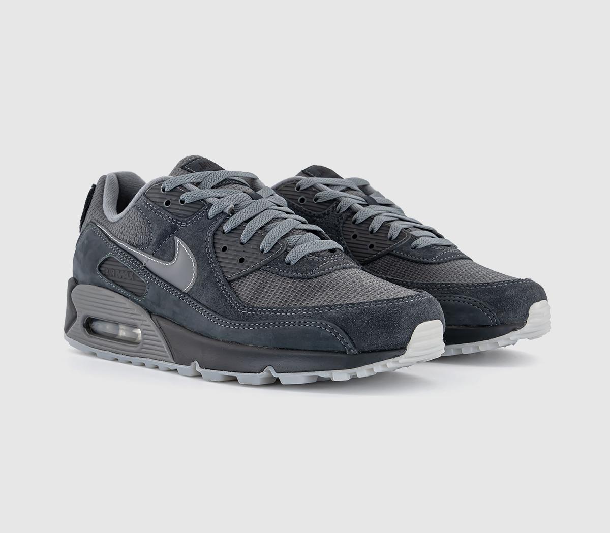 NikeAir Max 90 TrainersAnthracite Lt Smoke Grey Black Smoke Grey Summit W