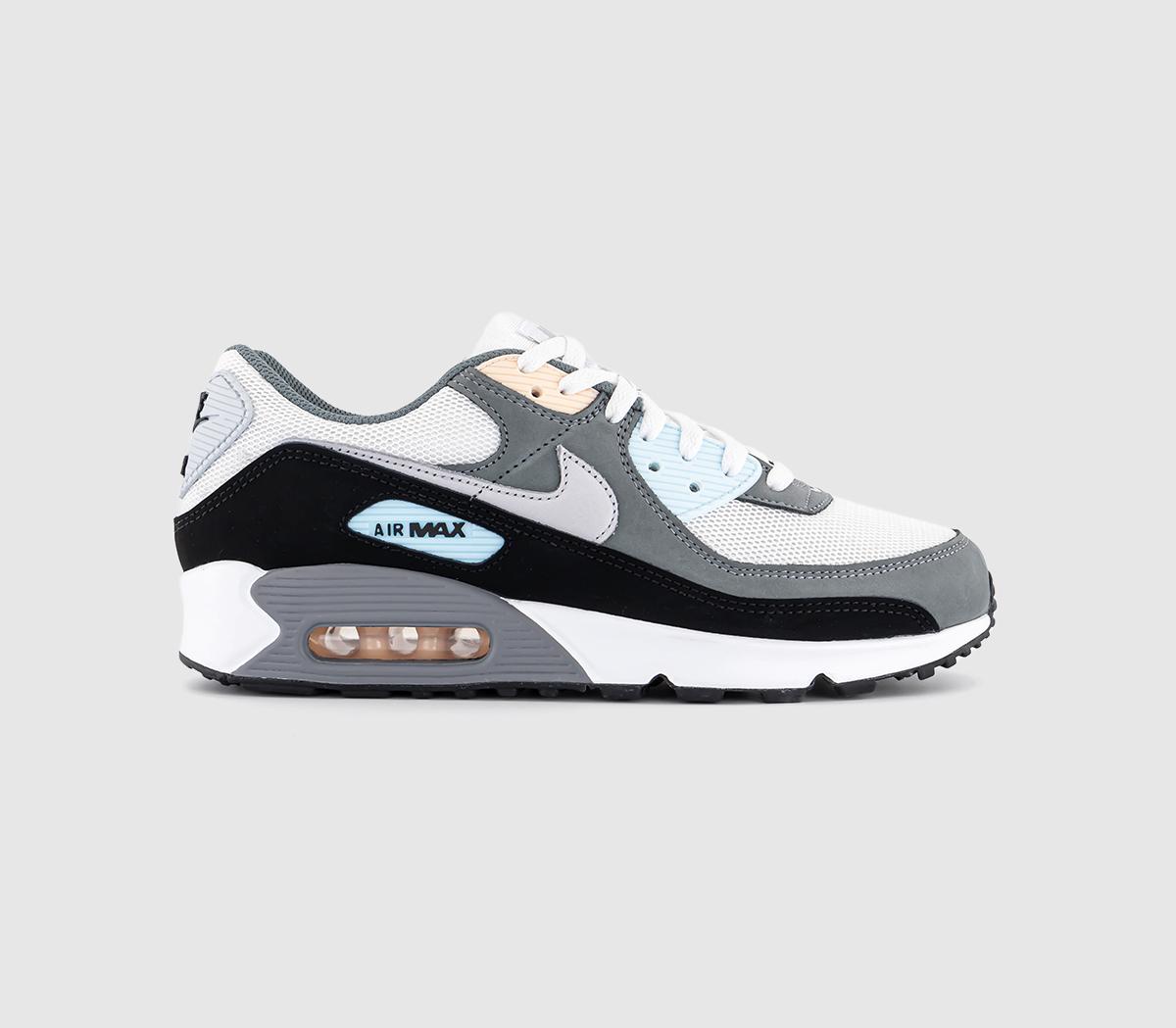 NikeAir Max 90 Trainers NikeAir Max 90 TrainersCool Grey Pure Platinum Black