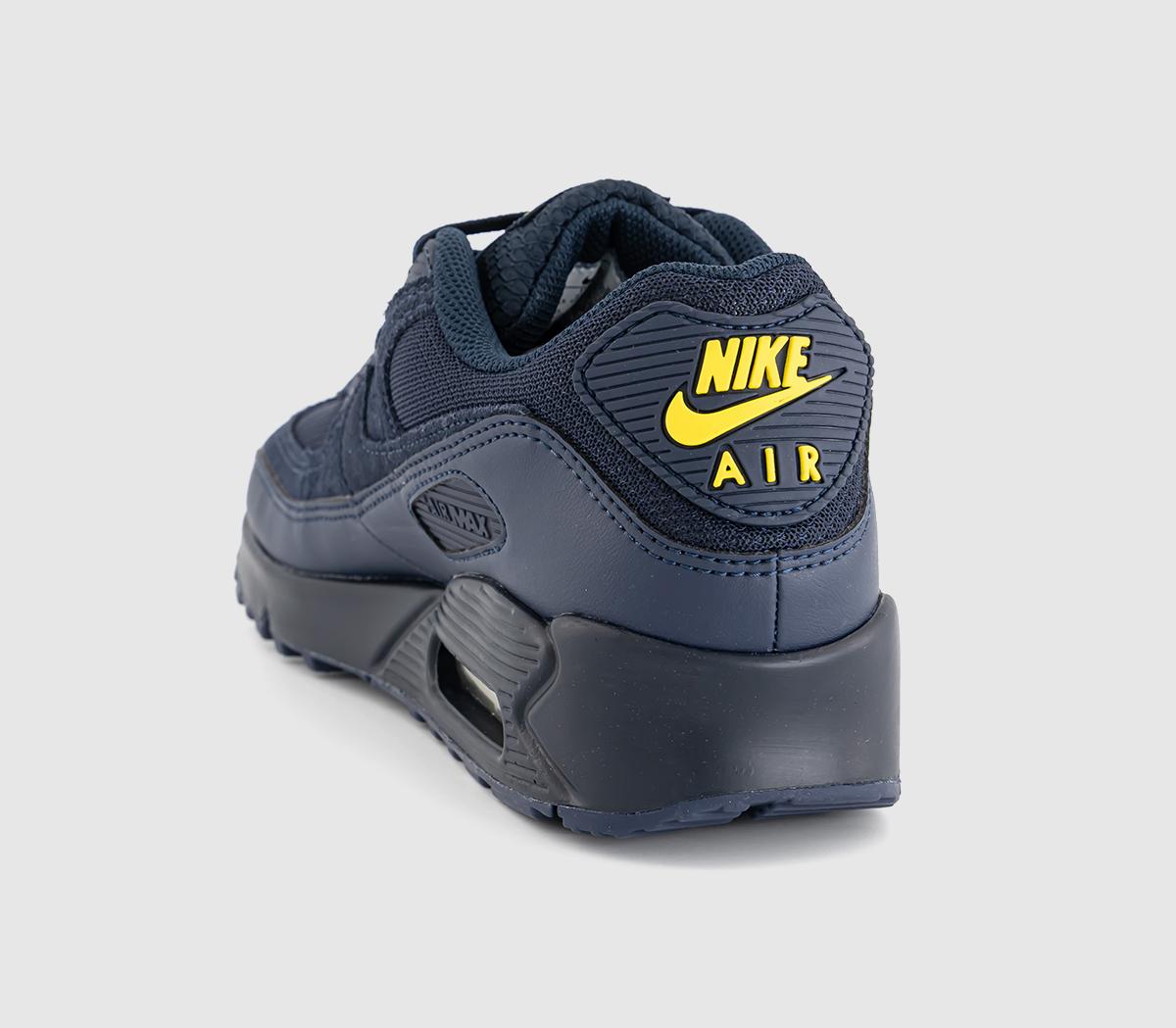 NikeAir Max 90 Trainers NikeAir Max 90 TrainersObsidian Obsidian Lightening