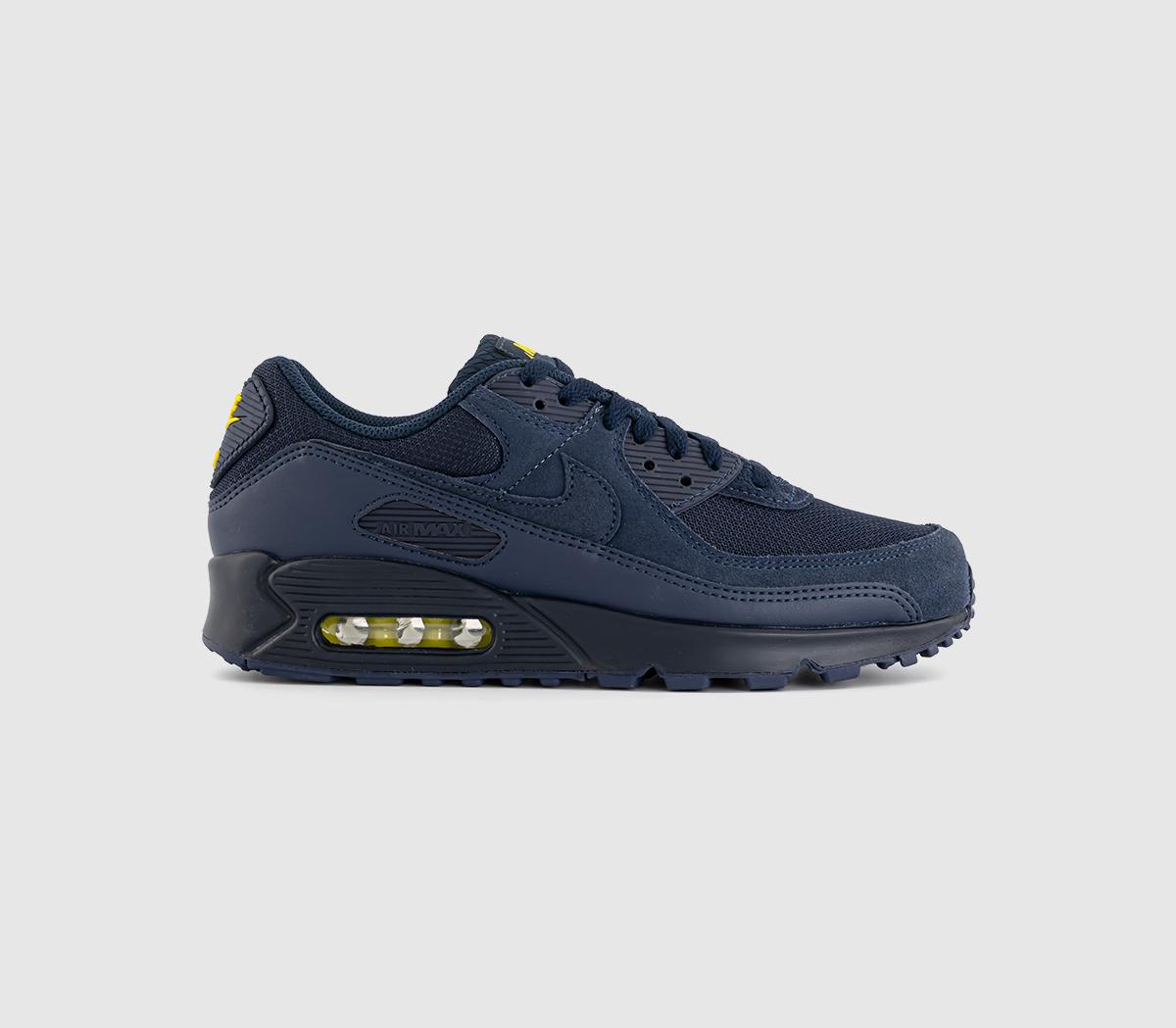 NikeAir Max 90 Trainers NikeAir Max 90 TrainersObsidian Obsidian Lightening