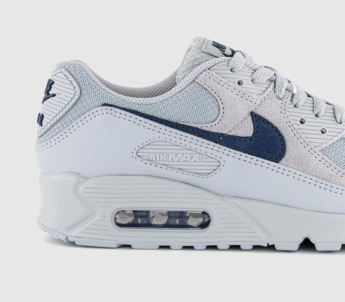 grey nike air max trainers