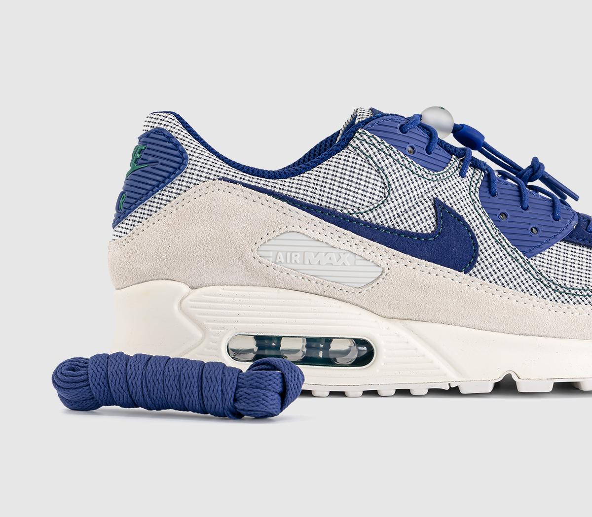 NikeAir Max 90 TrainersCoconut Milk Deep Royal Blue Legion Pine Light Ore