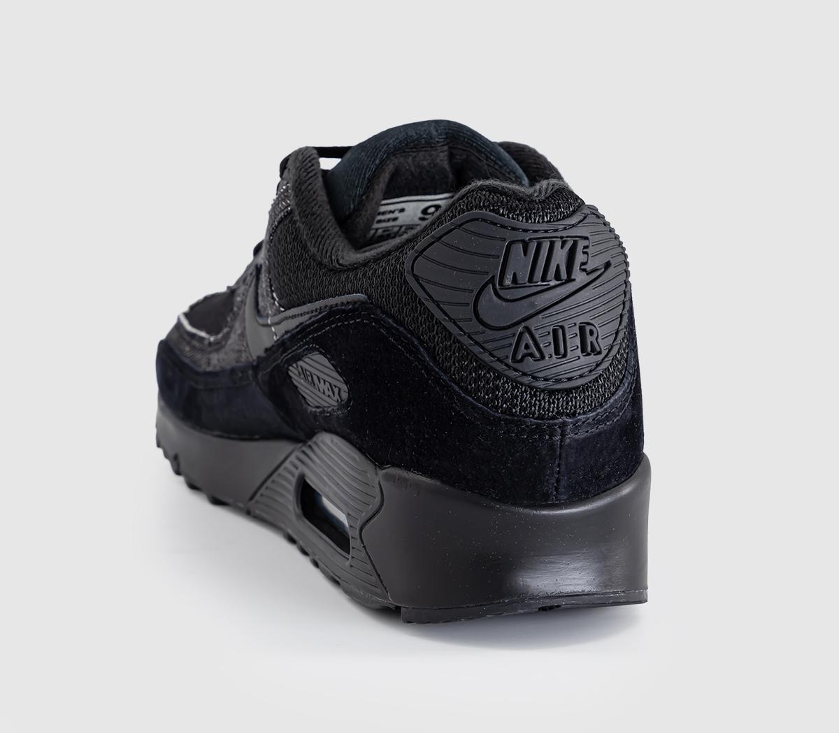 NikeAir Max 90 TrainersDenim Black Cool Grey Infrared 23