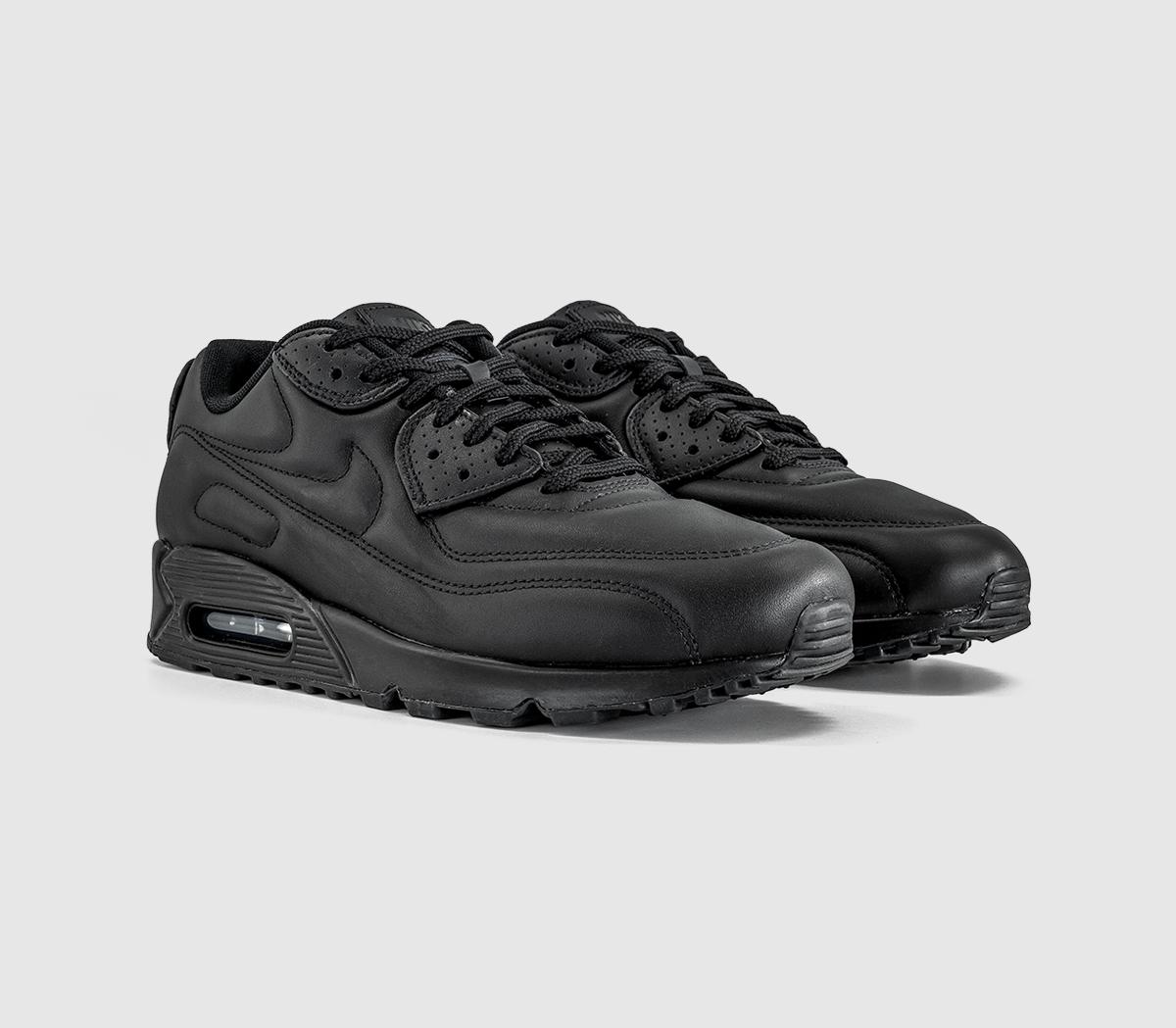 NikeAir Max 90 TrainersTriple Black Puffy