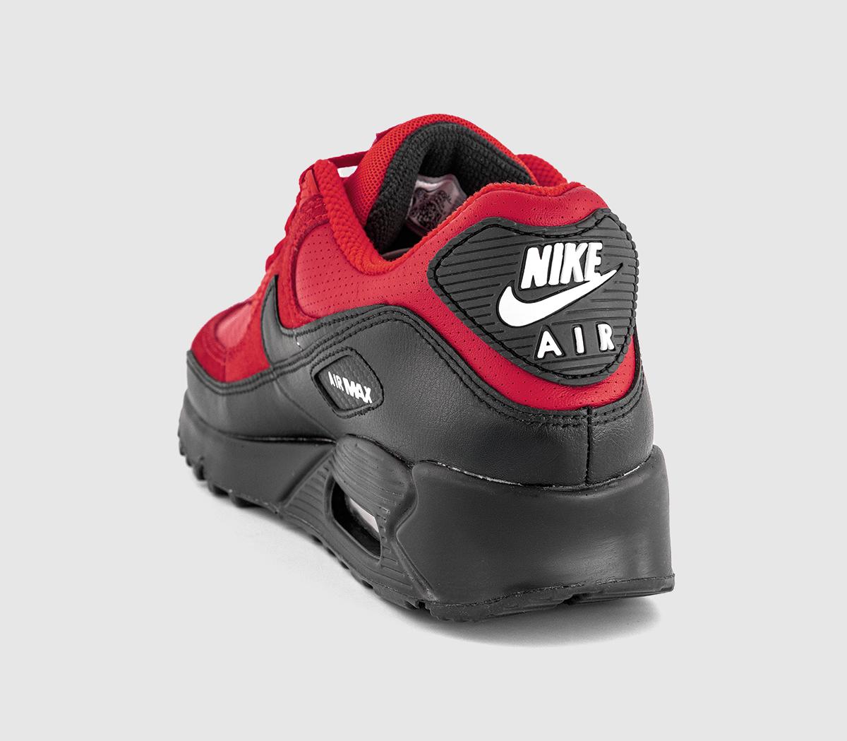 Nike Air Max 90 Trainers Nike Air Max 90 Trainers Speed Red Black Grey