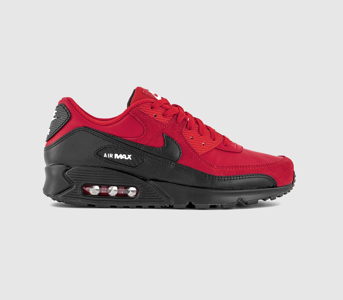 NikeAir Max 90 Trainers NikeAir Max 90 TrainersSpeed Red Black Grey