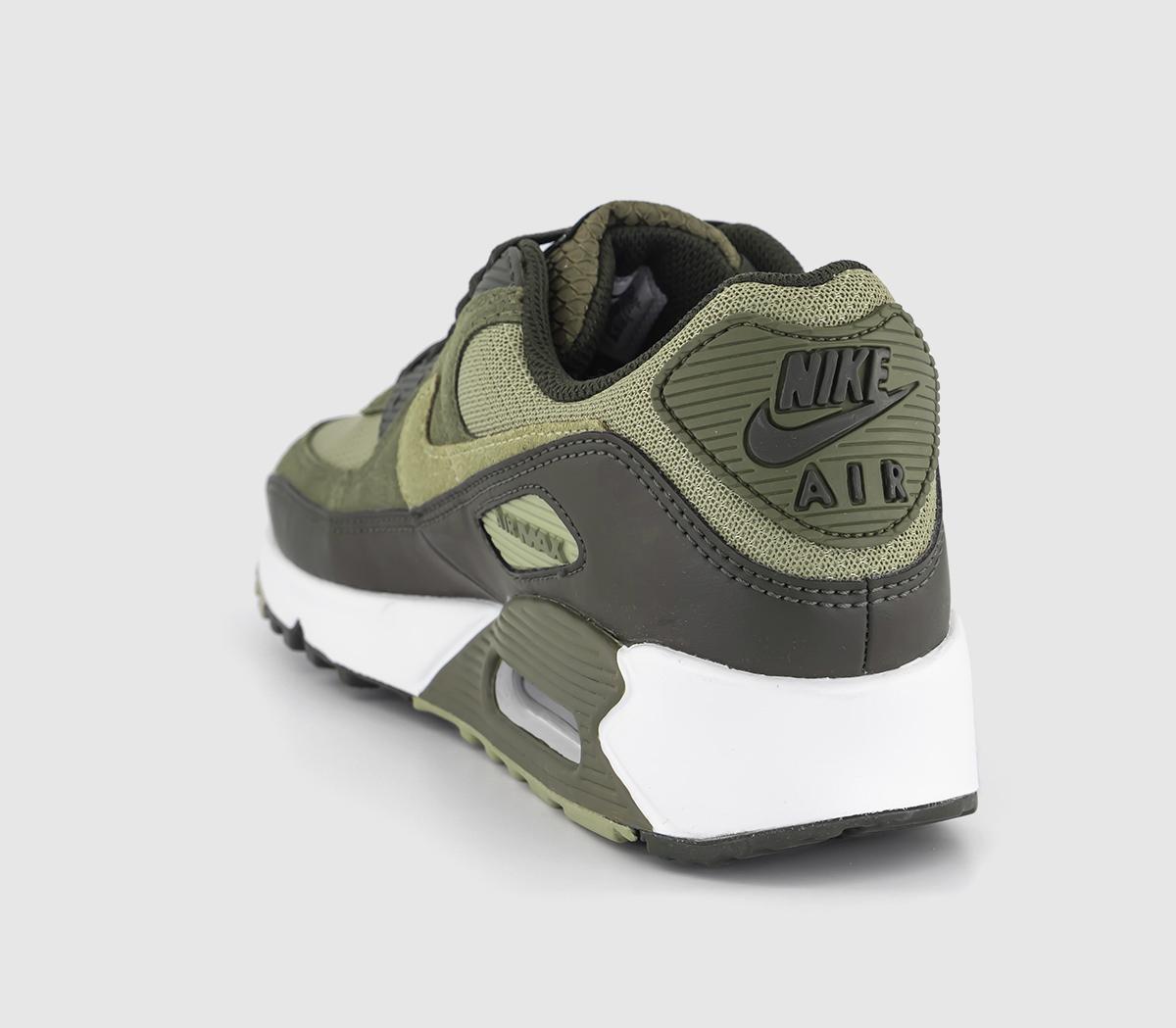 Nike Air Max 90 Trainers Neutral Olive Neutral Olive Medium Olive