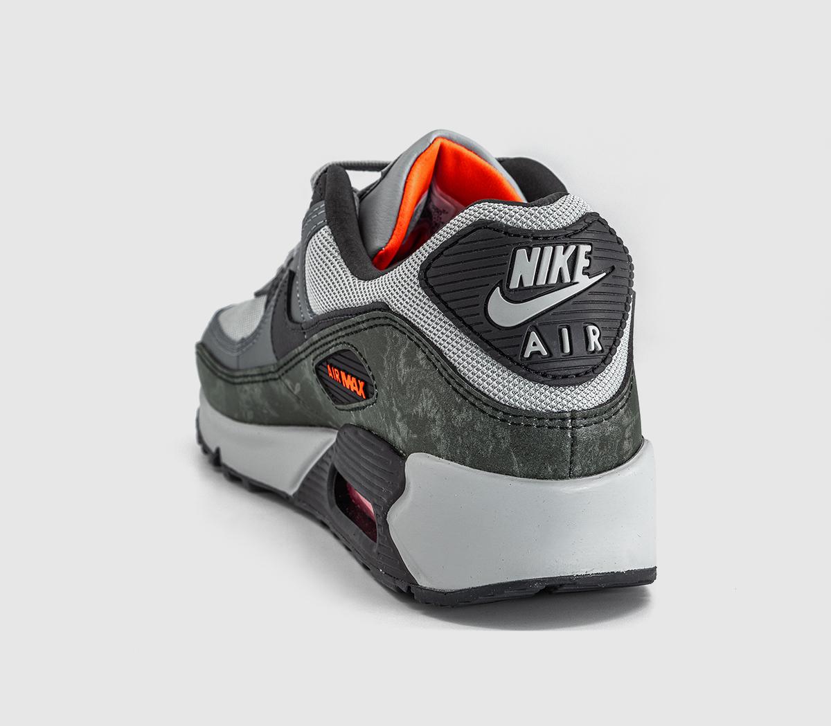 NikeAir Max 90 TrainersMulti Color Black Smoke Grey