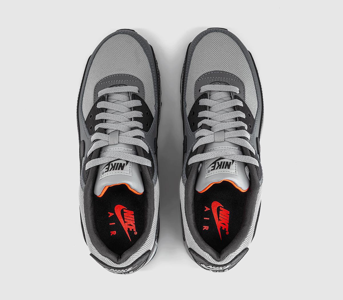 NikeAir Max 90 TrainersMulti Color Black Smoke Grey