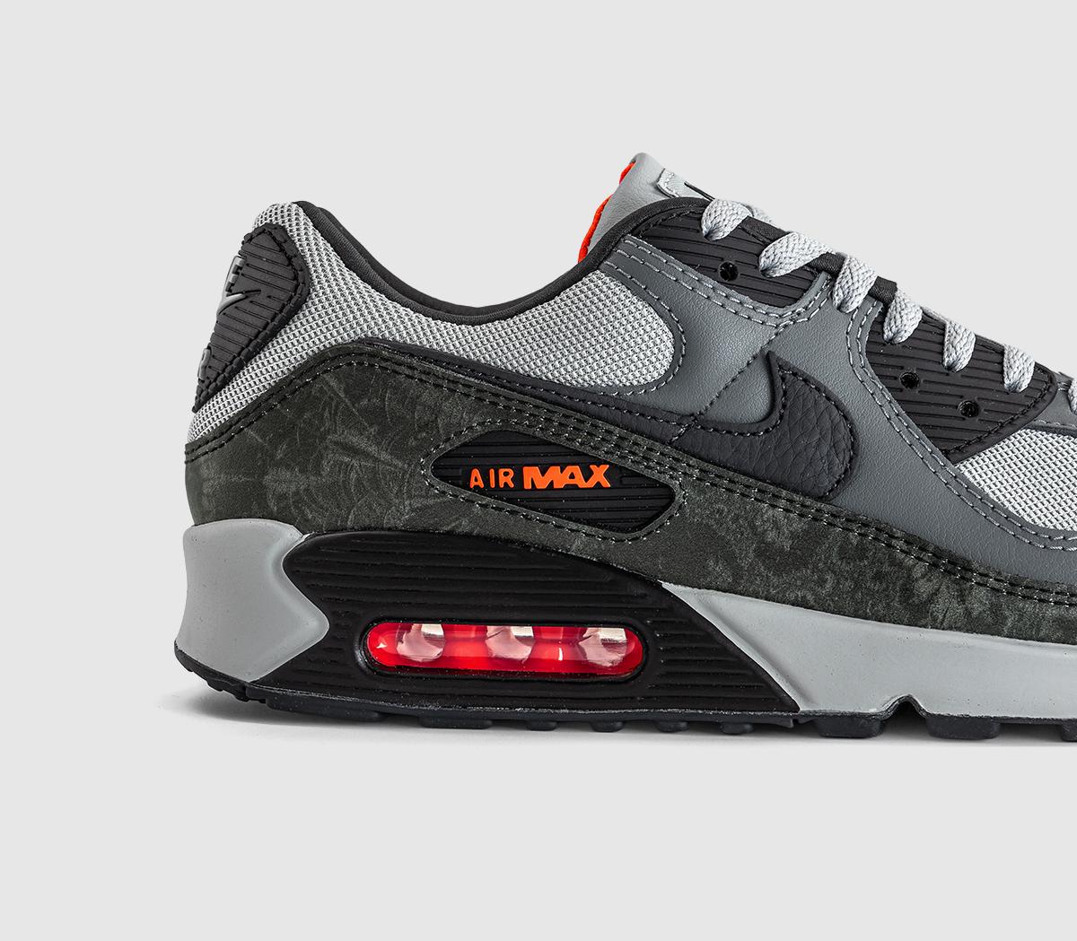 NikeAir Max 90 TrainersMulti Color Black Smoke Grey