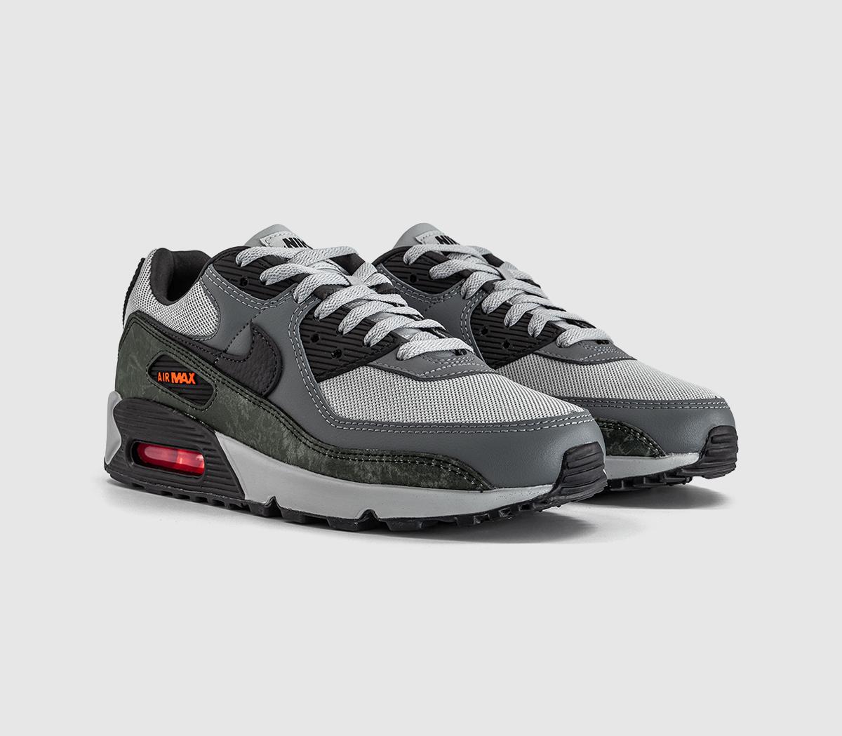 NikeAir Max 90 TrainersMulti Color Black Smoke Grey