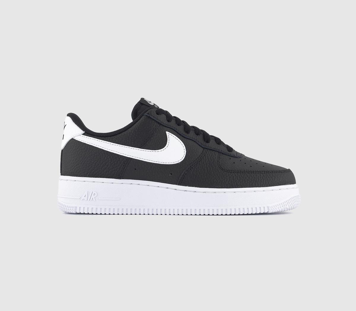 Air Force 1 07 Trainers Black White