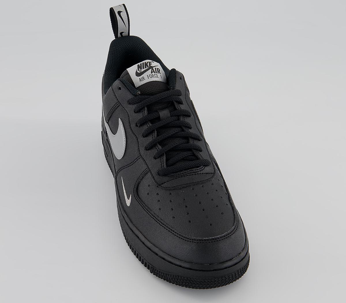 07 Lv8 Utility Black Air Force Trainers Nike Air Force 07 Trainers