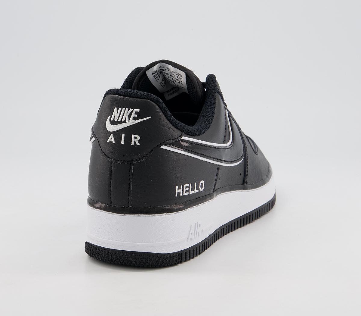 Nike Air Force 1 07 Trainers Nike Air Force 1 07 Trainers Black Black White