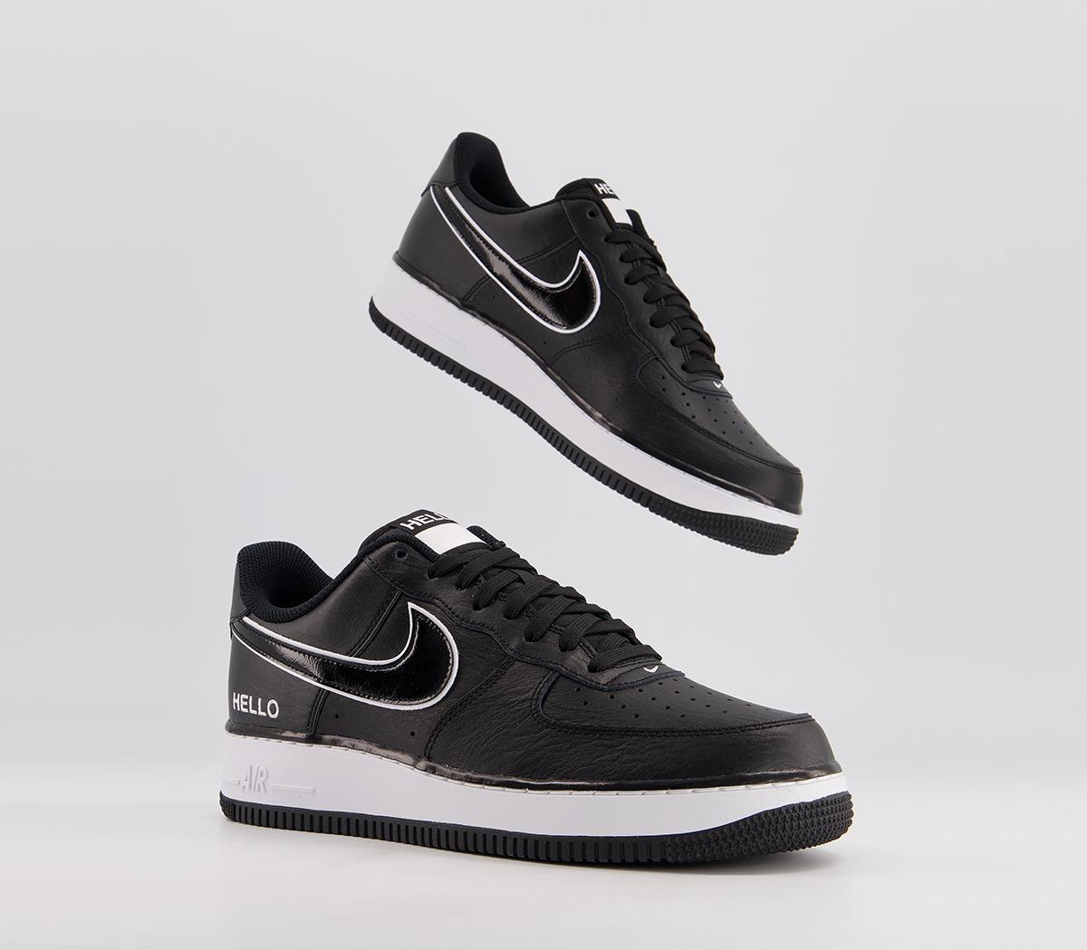 Nike Air Force 1 07 Trainers Nike Air Force 1 07 Trainers Black Black White