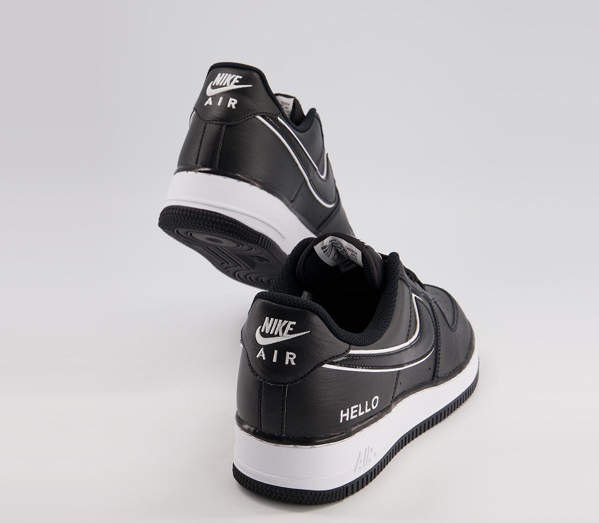 Nike Air Force 1 07 Trainers Nike Air Force 1 07 Trainers Black Black White